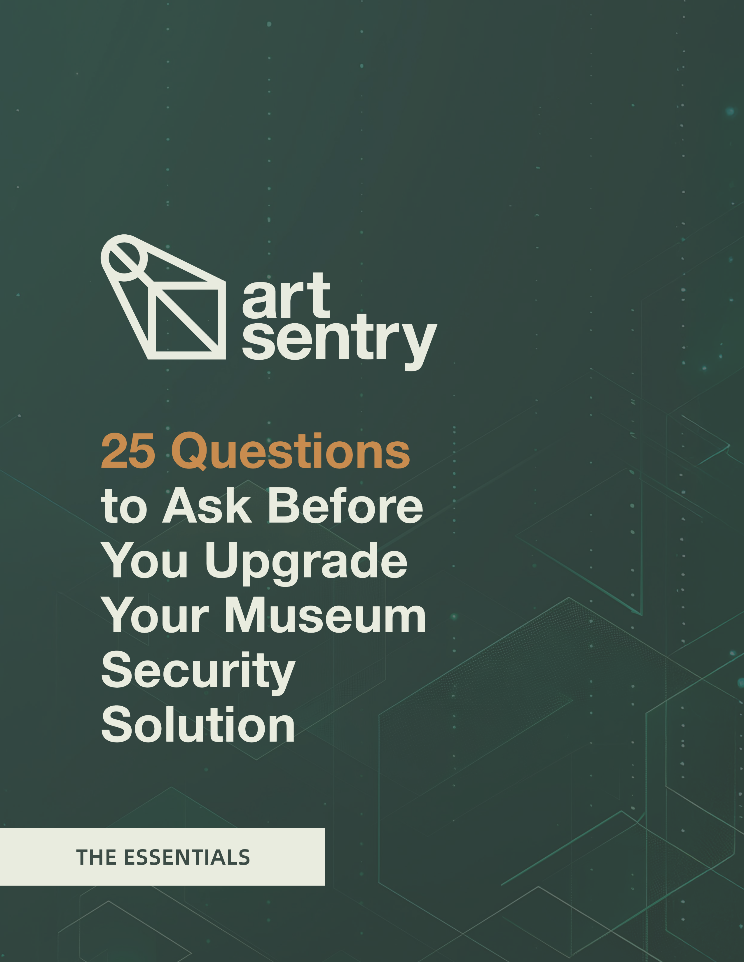 Guide Cover 25 questions to ask before upgrading your musuem security solution